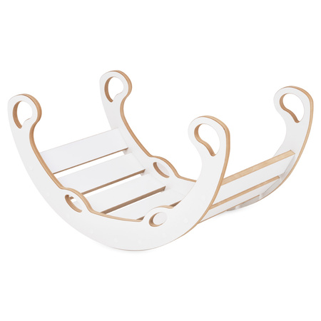 MISIOO Baby Wippe Mini Rocker XS 2in1, Holzspielzeug