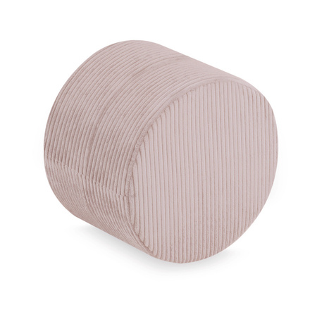 MISIOO Rund Sitzsack, 40x30 cm, hellrosa, Premium-Cord