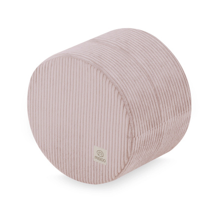MISIOO Rund Sitzsack, 40x30 cm, hellrosa, Premium-Cord