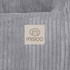 MISIOO Sessel, hochwertiger grauer Kord
