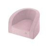 MISIOO Sessel, rosa, Samt