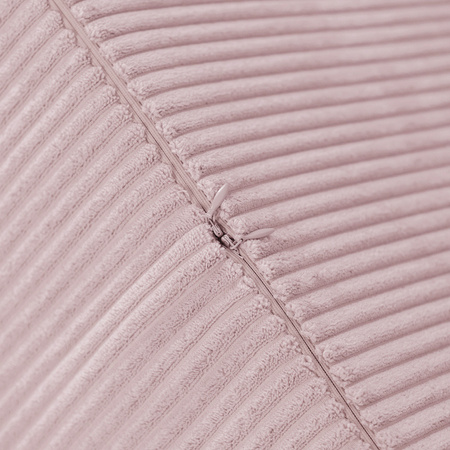 MISIOO Rund Sitzsack, 40x30 cm, hellrosa, Premium-Cord