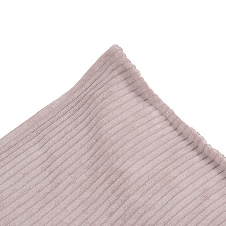 MISIOO Sitzsack, 60x60 cm, Bodenkissen, hellrosa, Premium Cord