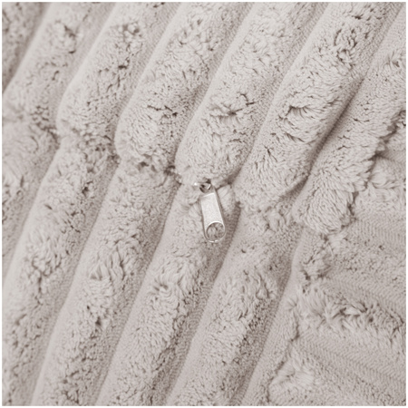 MISIOO Fotel worek Sako dla dzieci, beżowy, Puffy Lamell, rozmiar S (85x80x75)