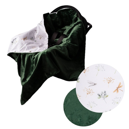 LAMA LOVE Autositzfolie, 100x100, Libellen