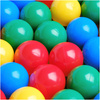 MISIOO Dry pool balls, 6 cm, set of 200 pcs: blue, green, red, yellow