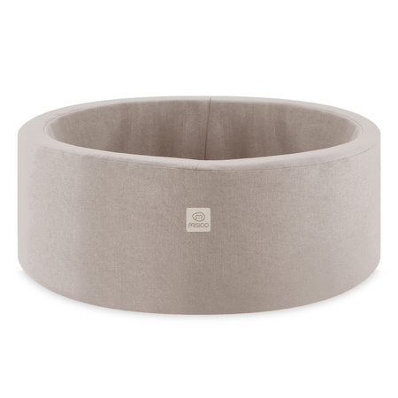 MISIOO Dry Kinderbecken, 90x30 cm, Beige, ECO, Wasserdicht