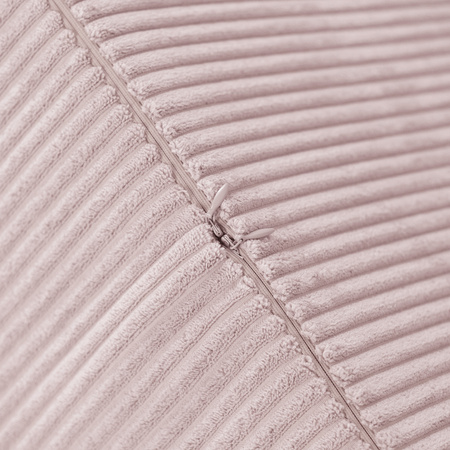 MISIOO Sofa z podłokietnikami Foldie , jasny róż, sztruks premium