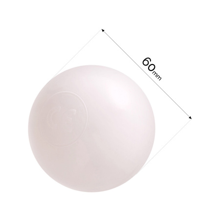 MISIOO Ball für das Bällebad, 6 cm, Perle hellrosa