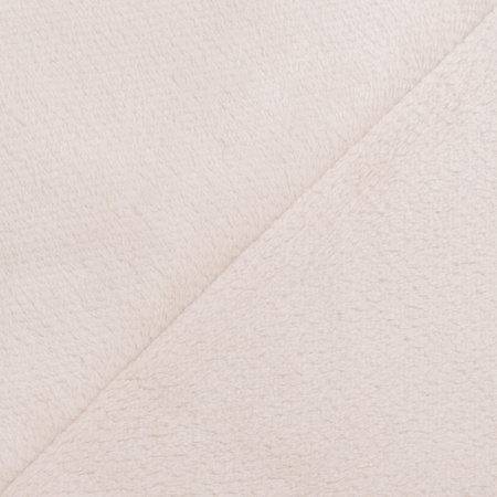 MISIOO Trockenbecken, 90x30 cm, rund, cremefarben, Lammfell