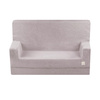 MISIOO Foldie sofa with armrests, gray lambskin