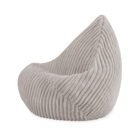 MISIOO Kindersackstuhl Sako, beige, Puffy Lamell, Größe S (85x80x75)