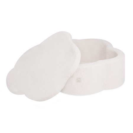 MISIOO Dry flower pool with mat , 95x30, cream, lambskin, Floral Fun Zone