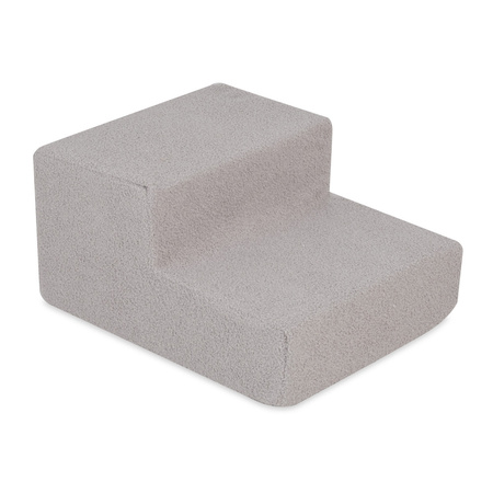 MISIOO Mini Spielplatz (+Pool und 100 Bälle), graues Lammfell