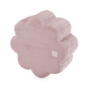 MISIOO Blumen-Pouffe, 54x25 cm, hellrosa, Premium-Cord