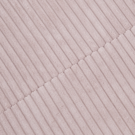 MISIOO Bällebad, 90x30 cm, rund, hellrosa, Premium-Cord