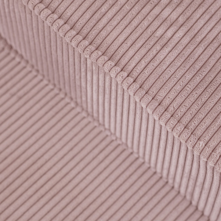 MISIOO Kinderklappsessel, 150x60x25 cm, rosa Premium-Cord