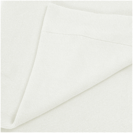 MISIOO Baby-Bambusdecke 80x90 cm, Creme weiß