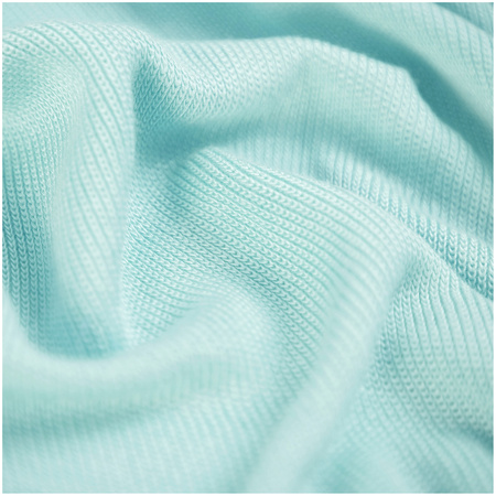 MISIOO Kocyk bambusowy dla dzieci 80x90 cm, Mięta turkusowy