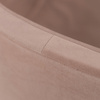 MISIOO Bällebad, beige, rund, Samt, 90x30, 200 Bälle: perlmutt, gold, transparent