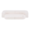 MISIOO Sofa Bed Foldie, kremowy baranek