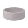 MISIOO Dry pool, round, 90x30 cm, gray lambskin