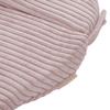 MISIOO Blumenmatte, 115x115x5cm, hellrosa, Premium-Cord, flauschige Blume