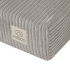 MISIOO Foldie große Matratze mit Kopfstütze, beige premium corduroy
