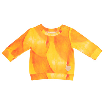 Misioo Bluza z ściągaczem Waves Orange