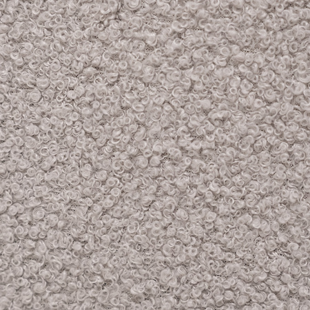 MISIOO Fotel rozkładany dla dziecka, 150x60x25 cm, szary baranek