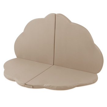 MISIOO Blumenmatte, 115x115x5cm, beige, Outdoor, wasserdicht