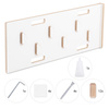 OUTLET MISIOO Kleine Wippe + Kletterwand/Rutsche, weiß Wooden Play