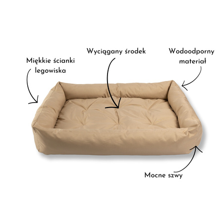 Couchbett Waterproof Beige