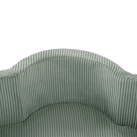 MISIOO Dry flower pool, 95x30, grün, Premium Cord, Floral Fun Zone, 200 Kugeln: pearl, pearl mint, silver