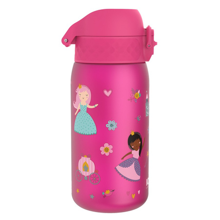 Ion8 Princess Babyflasche 350ml rosa auslaufsichere Wasserflasche Getränke