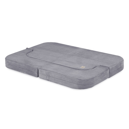 MISIOO Sofa Bed Foldie, szary sztruks premium