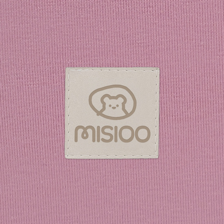 Misioo Pool mit Kugeln, rosa, rund, Baumwolle, smart, 90x30, 200 Kugeln: pearl hellrosa, silber, pearl