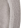 MISIOO Dry flower pool, 95x30 cm, graues Lammfell (+ 200 Kugeln silber, perlmutt, hellblau), Floral Fun Zone