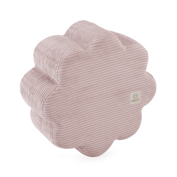 MISIOO Blumen Sitzsack, 54x25 cm, hellrosa, Premium-Cord