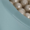 MISIOO Dry Pool, rund, 90x30 cm, grün, Outdoor, wasserdicht
