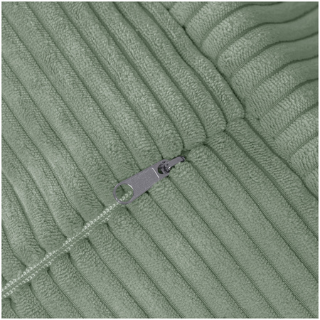 MISIOO Kindersackstuhl Sako, grün, Premium-Cord, Größe S (85x80x75)