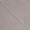 MISIOO Grand matelas avec dossier Foldie, gris tissu mouton