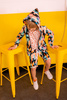 Misioo Bluza rozpinana z kapturem Net 104/110