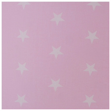 MISIOO Sessel, rosa mit weißen Sternen, smart (Baumwolle)