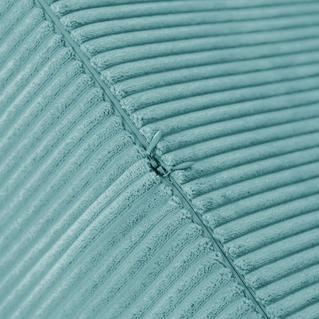 MISIOO Runder Sitzsack, 40x30 cm, blau, hochwertiger Kordsamt