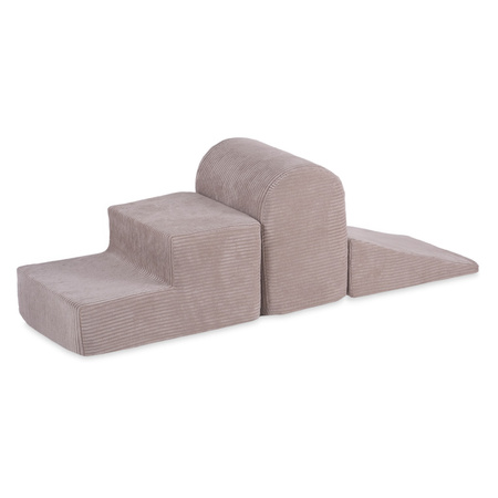 MISIOO Spielplatz 3 Elemente, beige, Premium Cord