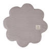 MISIOO Blumen Sitzsack, 54x25 cm, beige, Premium-Cord