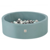 MISIOO Dry Pool, rund, 90x30 cm, grün, Outdoor, wasserdicht