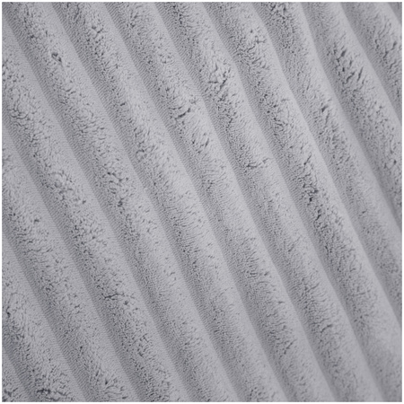 MISIOO Fotel worek Sako dla dzieci, szary, Puffy Lamell, rozmiar S (85x80x75)