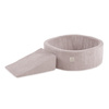 MISIOO Spielplatz Bällebad + Dreieck (+200 Bälle: pearl, gold, pearl blassrosa), Blassrosa, Premium Cord